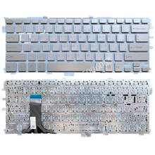 Novo árabe prata teclado do portátil para sony vaio pro 13 svp13 svp13a svp132 svp1321 svp132a 149243621 2024 - compre barato