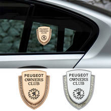 Pegatina con emblema para ventana de coche, pegatina para Peugeot 306, 3008, 408, 508, 205, 4008, 5008, 103, 106, 406, 407, 301, 107, 307, 207CC, 308CC, 308S, 508L 2024 - compra barato