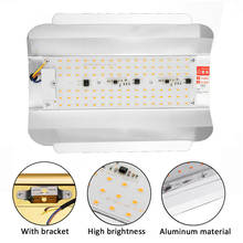 Led crescer luz 50w 100w espectro completo phyto luzes de inundação iodo lâmpada ac 220v led crescer lâmpada à prova dwaterproof água ip65 suporte dropship 2024 - compre barato