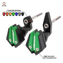 Slider de proteção anti-queda para motocicletas cnc, protetor de quadro que minimiza danos à motocicleta para kawasaki flash er6f er6n 2012 a 2016 2024 - compre barato