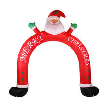 3M Inflatable Santa Claus and Snowman Archway Arched Door Blow-Up LED Lighted Christmas Decoration Advertising Outdoor Toys 2024 - buy cheap