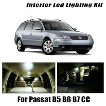 Luz LED interior para coche, bombillas Canbus para Volkswagen, VW, Passat B5, B6, B7, CC, sedán, variante 1997-2014 2024 - compra barato