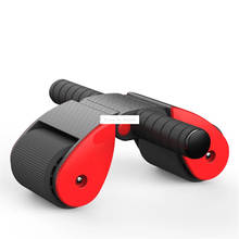 Folding Ab Roller Coaster Home Gym Abdominal Muscle Training Device Wheel Double Wheel Power Roller Indoor Fitness Equipment 2024 - buy cheap