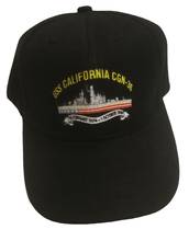 Printed USS CALIFORNIA CGN-36 United States Military Ship US-NAVY HAT Naval Baseball Cap 2024 - buy cheap