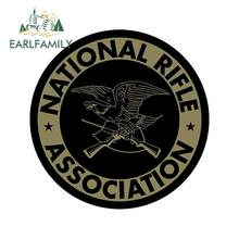 EARLFAMILY 13cm x 13cm Car Stickers For NRA NATIONAL RIFLE ASSOCIATION Logo Waterproof Vinyl Whole Car Body Decals Decoration 2024 - buy cheap