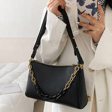 Fashion Pu Leather Women Handbags High Quality Ladies Chain Small Shoulder Bag Designer Casual Female Handbag Messenger Bags New 2024 - buy cheap