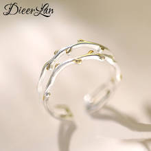 Punk New Branch Leaf Rings For Women Men Antique Finger Ring Christmas Gifts Jewelry 2021 2024 - buy cheap