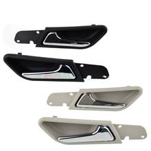 Chromed Car Inner Interior Door Handles For Mercedes-Benz A-Class W169 B-Class W245 Panel Trim Pull Bar Left Right Front Rear 2024 - buy cheap