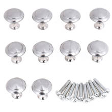 10pcs/set Stainless Steel Round Cabinet Knobs Drawer Knobs Kitchen Cupboard Pull Handles Furniture Hardware Accessory 2024 - buy cheap