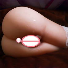 2020 Hot sale Sex Doll Male Masturbator Double Channel Deep Vagina Silicone Ass Realistic Sex Toys Real Vagina For Male Dolls 2024 - buy cheap