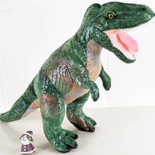 Simulación dinosaurio niños juguetes de peluche bebé chico peluche muñeca Regalo de Cumpleaños muñeco de dinosaurio 2024 - compra barato