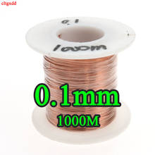 Cltgxdd muestra: 0,1mm * 1000m/pc, longitud, cable de cobre QA-1-155/línea de cobre/alambre de cobre esmaltado 2024 - compra barato