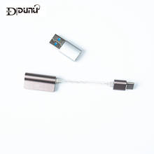 Чип DUNU DTC100 Hifi ESS9118EC DAC AMP DSD256 портативный адаптер интерфейса USB Type-C к 3,5 2024 - купить недорого