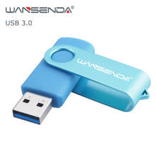 WANSENDA Rotation USB 3.0 Flash Drive 128GB High Speed Pen Drive 16GB 32GB 64GB 256GB Pendrive USB Memory Stick Flash Disk 2024 - buy cheap