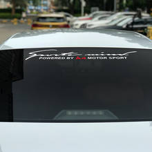 Adesivo de decoração de vinil refletor de carro, 90*12cm, para-brisa dianteiro traseiro para audi a4 b5 b6 b7 b8 b9, acessórios de estilo para automóveis 2024 - compre barato
