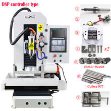 Estrutura de metal de aço 3040 kw, 5 eixos, router cnc, fresadora/máquina de corte, para alumínio, cobre, aço 2024 - compre barato