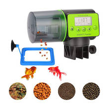 200ML Smart Automatic Fish Feeder Aquarium Fish Tank Accessories Auto Feeding Fish Timer Feeder Dispenser Aquarium 2024 - купить недорого