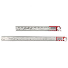 0-300mm/0-500mm Electronic Digital Angle Ruler Stainless Steel 360 Degree Angle Length Measuring Gauge Tool 2024 - buy cheap