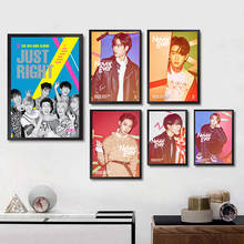 New GOT 7 Kpop Posters Clear Image Prints White Cardboard Wall Stickers Home Decor GOT7 Art Poster Gift room decoration 2024 - buy cheap