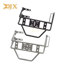 DJX-parachoques trasero de Metal realista con estante para neumáticos de repuesto para coche 1/10 RC Crawler Traxxas TRX4 Axial SCX10 90046 90047 D90 2024 - compra barato