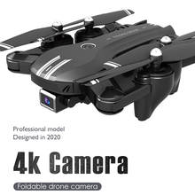Dron H168 RC con cámara 4k Dual gran angular, cuadricóptero profesional HD, Wifi, Fpv, Selfie, plegable, juguetes para niños de 10 años 2024 - compra barato