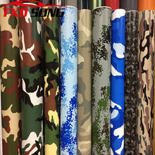 10 Kinds Premium Camo Vinyl Car Wrap Black White Blue Red Green Camouflage Film Sticker For Car Scooter Motorcycle Decoration 2024 - buy cheap