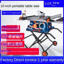 Serra de mesa deslizante para carpintaria, 10 polegadas, ferramenta elétrica, máquina de corte sem poeira 2024 - compre barato
