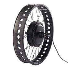 24in gordura ebike roda se encaixa para 24 "x4.0 pneu gordo neve bicicleta elétrica dianteira/roda traseira com 48v 500w 1000w 1500w dc hub motor 2024 - compre barato