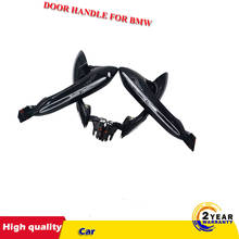 Manija de acceso Exterior para BMW, manija de puerta cómoda de color negro para BMW serie 5, F11, 520d, 520i, 523i, 525d, 528i, 530d, 51217231931, 51217231932, 51217231933 2024 - compra barato