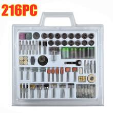 Hot Sale 216Pcs/lot Mini Drill Rotary Tool & Dremel Grinding,Carving,Polishing Tool Sets,grinder Head Polishing Tool Sets 2024 - buy cheap