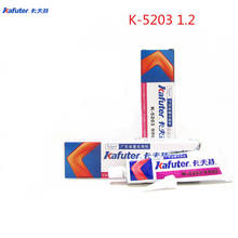 New 2pcs 80g Kafuter K-5203 Heatsink CPU Thermal Conductive Silicon Grease Paste Glue Adhesive LED Light Silicon Rubber Gel 2024 - buy cheap