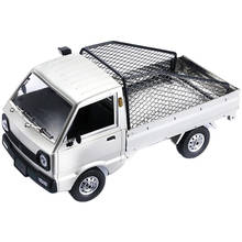 Cubo trasero de Metal para coche de control remoto, estante, Rollo, Marco, capa, accesorios para camión WPL D12 RC 2024 - compra barato