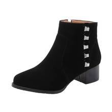 BLXQPYT Hot Sales Size 33-48 Autumn Winter Ankle  Warm Heels 5cm botas mujer zapatos de mujer Shoes Women Boots High Quality 8-5 2024 - buy cheap