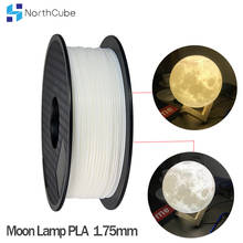 3D Printer Filament for Moon Lamp PLA  1.75mm 1KG  Spool Dimensional Accuracy +/- 0.02mm  white color 2024 - buy cheap
