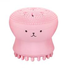 Lovely Silicone Facial Cleansing Brush Face Care Washing Massage Tool 2024 - compre barato