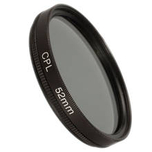 52mm circular polarising CPL filter for canon 650D 700D nikon D3100 D3200 D3300 2024 - buy cheap