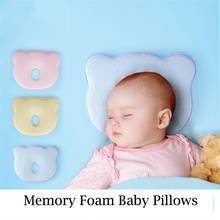 Newborn Baby Nursing Pillow Infant Memory Foam Velvet Anti-eccentric Head Shaping Pillow Baby Bear Baby Pillow 2024 - buy cheap
