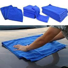 Toalha super macia de microfibra para lavagem de carro, toalha azul grande de secagem do carro com detalhamento de 60*160cm 2024 - compre barato
