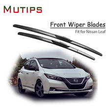 1Set Rubber Car Front Wiper Blade Kit For Nissan Leaf 2016 2015 2014 2013-2010 Windscreen Original Insert Strip Auto Accessories 2024 - buy cheap