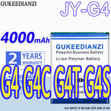 JY-G4-Batería de repuesto de 100% mAh para JIAYU JY G4 G4C G4T G4S, batería de polímero de litio, novedad de 4000 2024 - compra barato