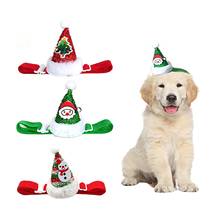 Ваш любимец Косплей шляпа для животных, кепка регулируемого малых и средних собак кошек кепки костюм упругая шляпа собака для рождественской вечеринки Свадебные украшения Поставки 2024 - купить недорого