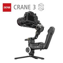 ZHIYUN Crane 3 S/SE Gimbal для DSLR камеры, видеокамеры Ручной Стабилизатор 2024 - купить недорого