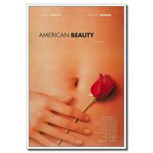 Póster de seda de película clásica de belleza Americana, Adhesivo de pared, regalo de decoración 2024 - compra barato