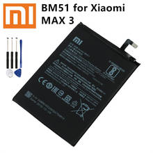 Batería de repuesto Original para Xiaomi Mi Max3 Max 3 BM51, batería de teléfono Original, 5500mAh + herramientas 2024 - compra barato