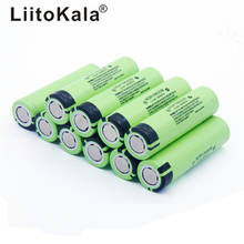 Hot NEW 10pcs/lot LiitoKala original 18650 battery 3400mah 3.7v lithium battery for panasonic NCR18650B 3.7V flashlight battery 2024 - buy cheap