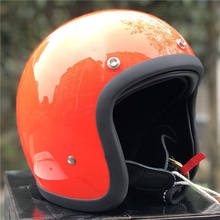 Glass Fiber Vintage Motorcycle Helmet  500TX Retro Scooter Jet Open Face Small Shell TTCO Motorbike Riding Capacete Moto 2024 - buy cheap