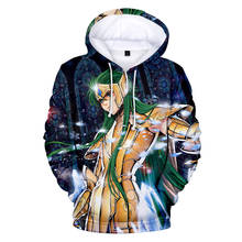 Saint Seiya Hoodies 3D Sweatshirts Men Women Fashion Casual Hoodie Pullover Harajuku High Quality Hoodie Anime 3D Saint Seiya 2024 - buy cheap