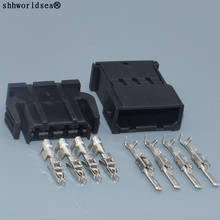 Shhworld-conector automático macho e fêmea para carro, conector com terminais para vw braçadeira, 2.8 e 893971634mm, 4 pinos, 893971994 2024 - compre barato
