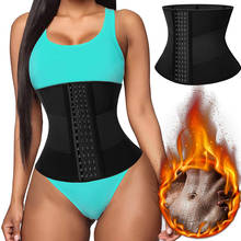 Modelador do corpo do emagrecimento da correia da sauna do neopreno do instrutor da cintura para a perda de peso shaper da cintura faja shapewear 2024 - compre barato