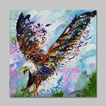 Mintura Modern Animal Oil Paintings Different Kinds of Flying Animals  Art Hand Painted  Acrylic Canvas  Wall Sticker  No Framed 2024 - buy cheap